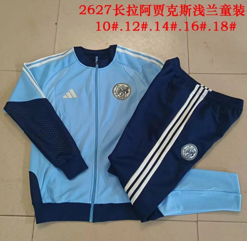 Kids Ajax 26/27 Tracksuit - Blue